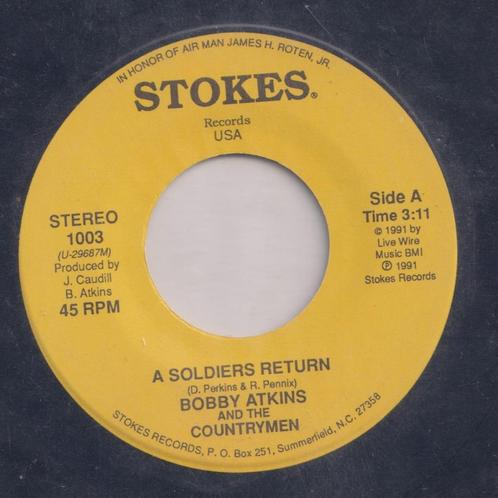 Bobby Atkins and the countrymen – A soldiers return – Single, Cd's en Dvd's, Vinyl Singles, Gebruikt, Single, Country en Western