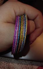 11 rolletjes striping tape glitter (nagels), Handtassen en Accessoires, Ophalen, Overige kleuren, Nieuw, Accessoires