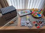 Naaikoffer + accessoires, Ophalen, Gebruikt, Overige typen