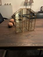 Glazen kastje, Huis en Inrichting, Woonaccessoires | Wijnrekken, Ophalen, Zo goed als nieuw