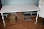 Table rectangulaire blanche, 50 tot 100 cm, 150 tot 200 cm, Gebruikt, Rechthoekig