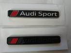 Logo de la valise AudiSport > noir brillant/argent noir, Enlèvement ou Envoi