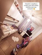 Chambre complète à vendre, Huis en Inrichting, Stoffering | Behang, Ophalen, Grijs