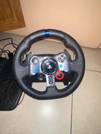 Logitech g29 stuur + pedalen, Games en Spelcomputers, Spelcomputers | Sony Consoles | Accessoires, Ophalen, Gebruikt, Stuur of Pedalen