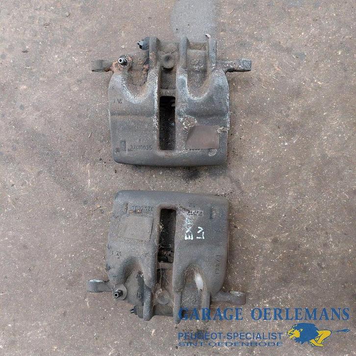 remklauw links en rechts voorzijde peugeot expert, Auto-onderdelen, Remmen en Aandrijving, Peugeot, Gebruikt, ARN erkend, Ophalen of Verzenden