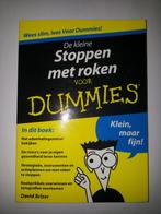 !kost < 2 pakjes 🚭De kleine stoppen met roken Voor Dummies, Ophalen of Verzenden, Zo goed als nieuw