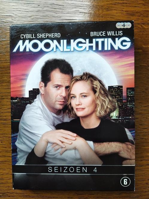 Moonlighting - Seizoen 4 (4 DVD), Cd's en Dvd's, Dvd's | Komedie, Zo goed als nieuw, Actiekomedie, Ophalen of Verzenden