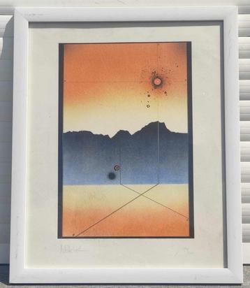lithographie signe notterbohm beschikbaar voor biedingen