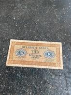 10 francs armee belge zeer zeldzaam!!, Ophalen of Verzenden