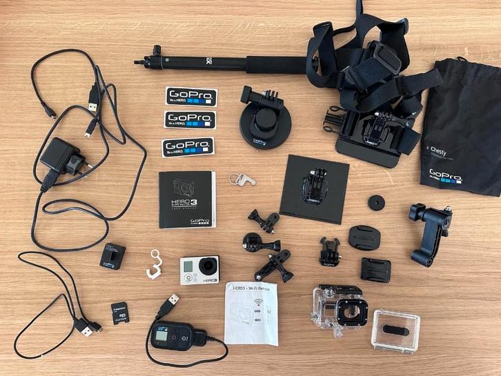 GoPro Hero 3 Black Edition, Audio, Tv en Foto, Actiecamera's, Gebruikt, GoPro, Ophalen
