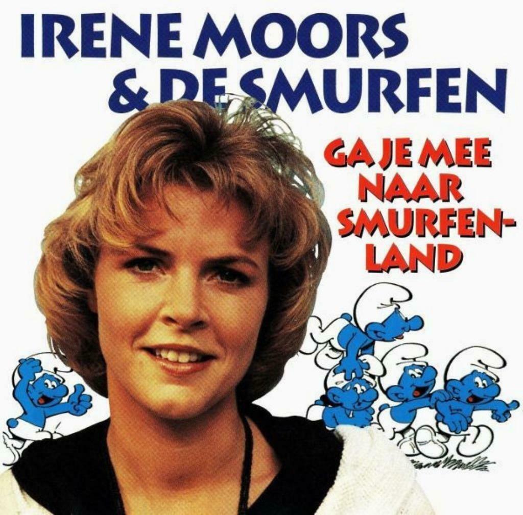 Ga Je Mee Naar Smurfenland - Irene Moors & De Smurfen, Cd's en Dvd's, Cd's | Kinderen en Jeugd, Ophalen of Verzenden