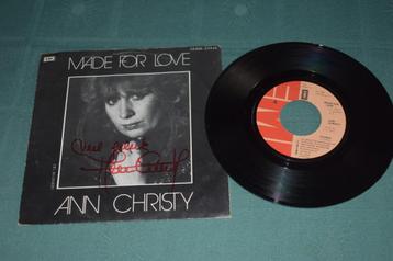 45t vinyl van ANN CHRISTY beschikbaar voor biedingen