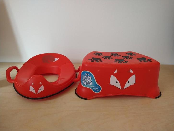 Brilverkleiner en opstapje (Vos) - My Carry Potty, Kinderen en Baby's, Kinderspulletjes, Zo goed als nieuw, Ophalen
