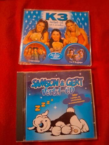 Vertel-cd ´s Samson en gert / k3 beschikbaar voor biedingen