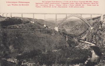 1920 - FRANKRIJK - Ruynes-en-Margeride: Viaduc de Garabit beschikbaar voor biedingen