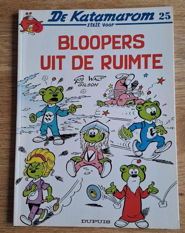 25 - De Katamarom - Bloopers uit de Ruimte, Boeken, Stripverhalen, Gelezen, Eén stripboek, Ophalen of Verzenden