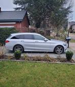 Mercedes C180 AMG line, Auto's, Mercedes-Benz, Zwart, Leder, Particulier, C-Klasse