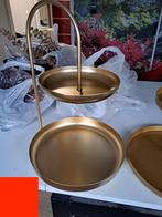 2 .. ETAGERES met 2 plateaus NIEUW (NL+31), Huis en Inrichting, Woonaccessoires | Etagères, Ophalen, Nieuw