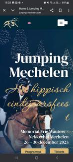 Jumping Mechelen 26 december om 9u30 met optreden Likeme, Animaux & Accessoires, Chevaux