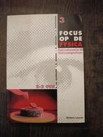 Focus 3 Handboek Fysica 2-3 uur elektrodynamica, Boeken, Ophalen, Nederlands
