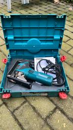 Makita decoupeerzaag met box, Doe-het-zelf en Bouw, Ophalen, Zo goed als nieuw, Decoupeerzaag