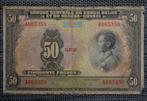 Billet 50 Francs Congo - Belge et du Ruanda Urundi 15.07.52, Timbres & Monnaies, Série, Enlèvement ou Envoi