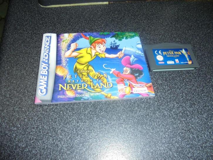 Game boy advance Peter Pan Return to Neverland (orig), Games en Spelcomputers, Games | Nintendo Game Boy, Gebruikt, Ophalen of Verzenden