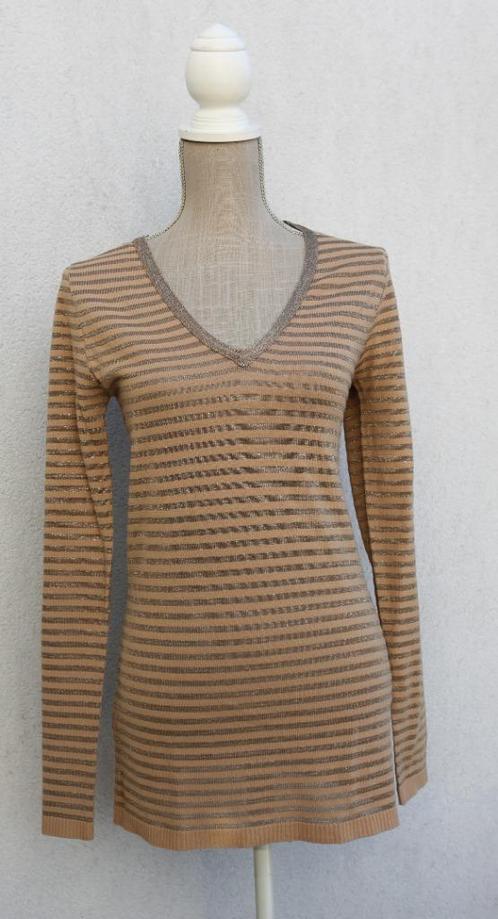 Gouden trui als nieuw! 38/40, Kleding | Dames, Truien en Vesten, Zo goed als nieuw, Maat 38/40 (M), Ophalen of Verzenden