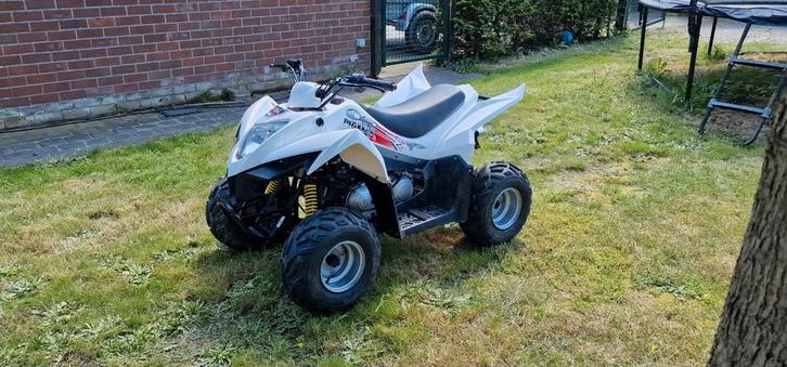 Kimco maxxes 50cc 2t, Fietsen en Brommers, Minibikes, Midibikes en Pitbikes, Zo goed als nieuw, Ophalen