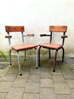 kinderstoeltjes - tubax vintage schoolstoeltjes - 2 sets, Kinderen en Baby's, Ophalen, Gebruikt, Overige typen