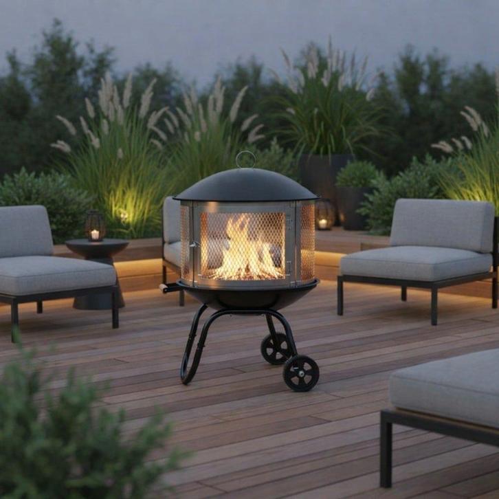 vuurhaard NIEUW IN DE VERPAKKING, Tuin en Terras, Tuinhaarden, Nieuw, Ophalen of Verzenden