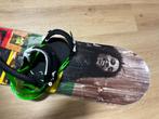 Burton Whammy bar Marley snowboard met bijhorende bindingen, Board, Zo goed als nieuw, Ophalen