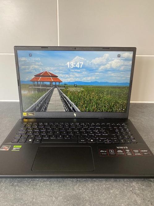 Acer Nitro V 15 Gaming laptop, Computers en Software, Windows Laptops, Zo goed als nieuw, 15 inch, SSD, 4 Ghz of meer, 16 GB, Azerty