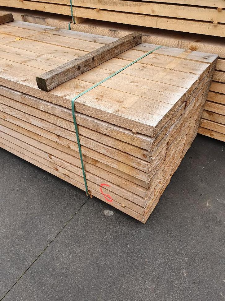vuren Balken gezaagd VUREN BALKHOUT, balke, Jardin & Terrasse, Poteaux, Poutres & Planches, Neuf, Poutres, Enlèvement