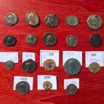 Romeinse Rijk: 18 verschillende keizers (1e - 5e eeuw), Ophalen of Verzenden, Italië, Losse munt