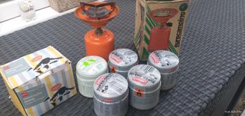 Campingvuur,patronen pomp beschikbaar voor biedingen