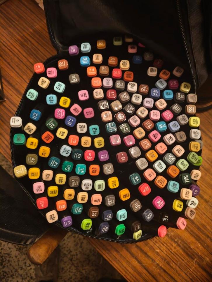 Marqueurs 168 pieces, Hobby & Loisirs créatifs, Dessin