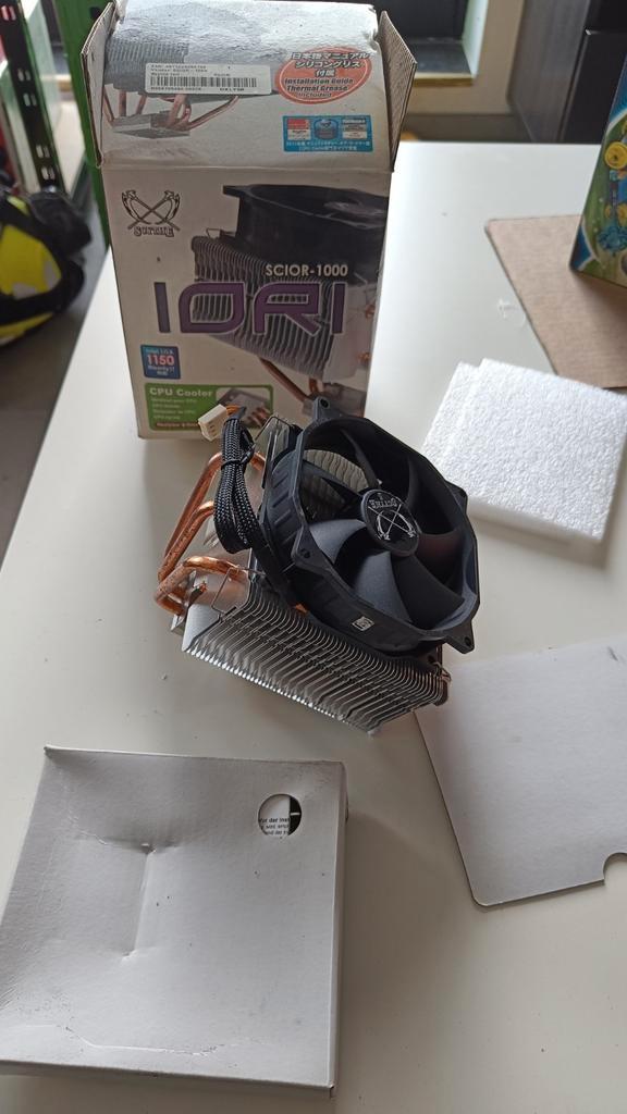 Refroidisseur de processeur Scythe Iori (SCIOR-1000), Informatique & Logiciels, Ordinateurs & Logiciels Autre, Comme neuf, Enlèvement ou Envoi