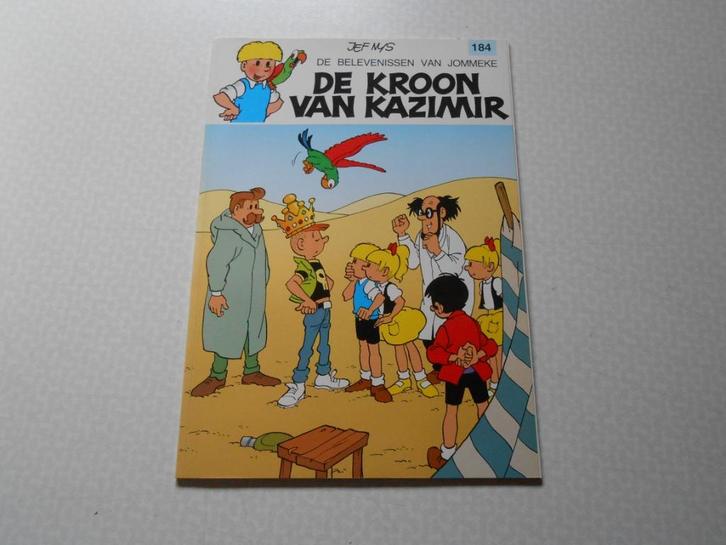 Jommeke 184 De kroon van Kazimir 1995 1 ste druk., Boeken, Stripverhalen, Nieuw, Eén stripboek, Ophalen of Verzenden