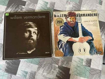 2 lp's Willem Vermandere jaar 69/71 kleinkunst beschikbaar voor biedingen