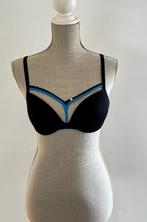 Marlies Dekkers undressed beha zwart en blauw EU 70C, Kleding | Dames, Ondergoed en Lingerie, MARLIES DEKKERS, Ophalen of Verzenden