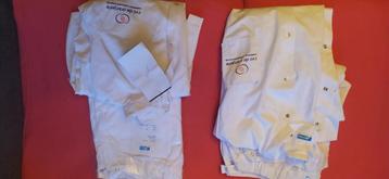 verzorgkundige uniform wit
