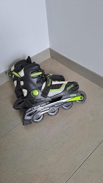 Inline skates, Rollers 4 roues en ligne, Réglable, Enlèvement, Utilisé