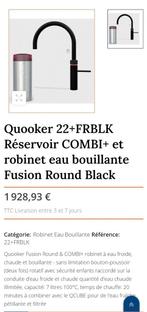 Robinet QUOOKER NEUF, Enlèvement, Robinet