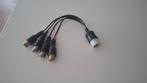 DIN mannelijk - RCA vrouwelijke adapter, Ophalen of Verzenden, Gebruikt, Minder dan 2 meter, Overige kabels