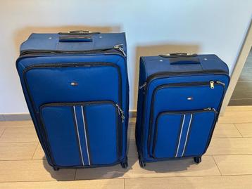 2 valises 4 roulettes:  79x45x30 et 65x40x25cm beschikbaar voor biedingen