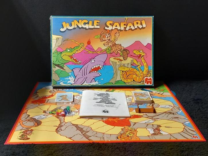 STOPZETTING VERZAMELING Jungle safari, Hobby en Vrije tijd, Gezelschapsspellen | Bordspellen, Gebruikt, Ophalen of Verzenden