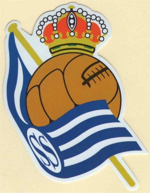 Real Sociedad sticker, Collections, Articles de Sport & Football, Neuf, Envoi