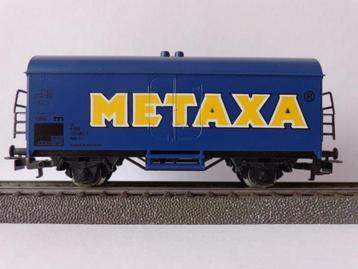 Marklin ho OBB Wagon publicitaire METAXA. beschikbaar voor biedingen