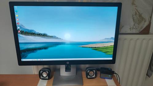 HP EliteDisplay E272q 27" QHD, Computers en Software, Monitoren, Gebruikt, 60 Hz of minder, DisplayPort, HDMI, VGA, In hoogte verstelbaar
